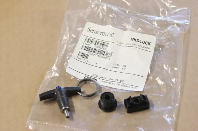 NEUF : SENSORMATIC - MKDLOCK key for T-Bar Lock MAG DETACHER