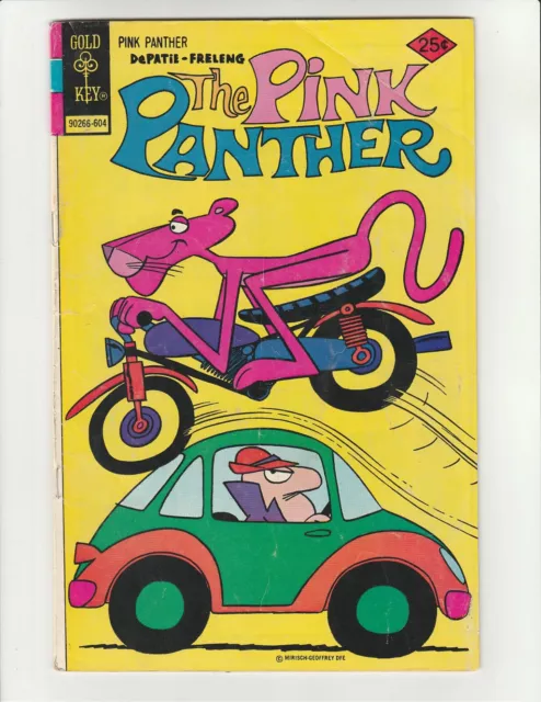 The Pink Panther and The Inspector #33 Gold Key (1973) (4.5) VeryGood+ (VG+)