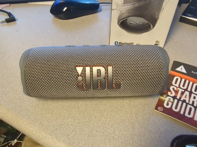 JBL Flip 6 Waterproof Wireless Bluetooth Speaker - Gray