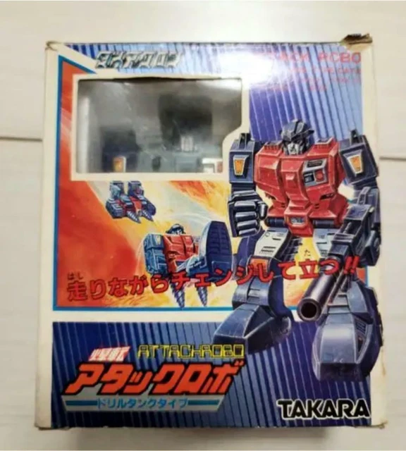 Takara Diaclone Robot Attaque Perceuse - Vintage - Occasion