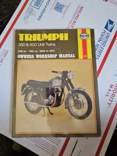 CLYMER M137 TRIUMPH HAYNES MANUAL 350 & 500 Twins