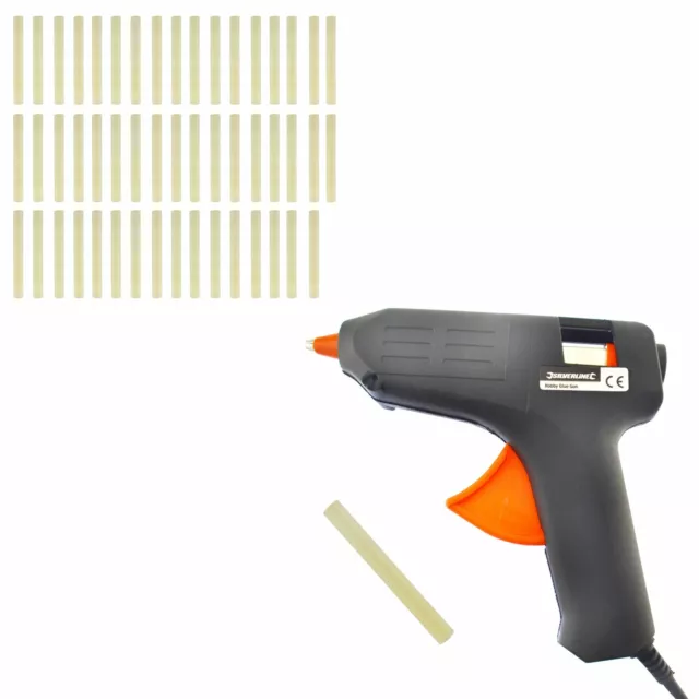 Klebepistole Trigger elektrisch 230 V sehr heiß Schmelzen & Klebestäfte 50er-Pack 11 mm x 100 mm