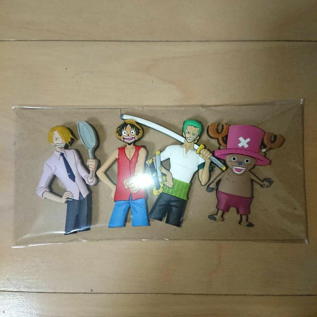 ONE PIECE RUBBER Early Animation Zoro Sanji Luffy Chopper rare