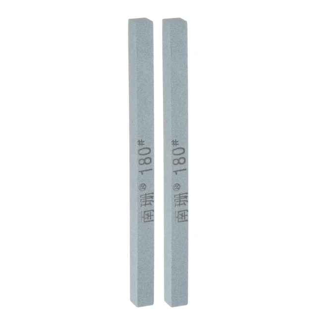 2pcs Sharpening Stones 180 Grit 150mm Green Silicon Carbide Polishing Whetstone