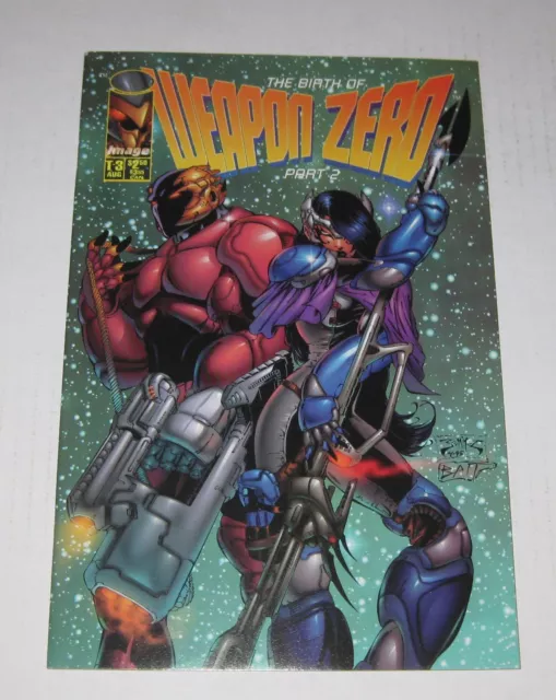 Weapon Zero T-3 (1995) #2 Image Comics VF/NM
