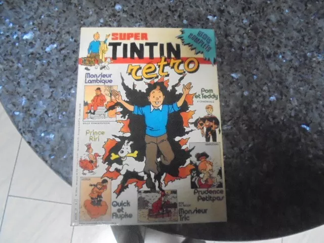 belle eo brochée tintin  super tintin  retro