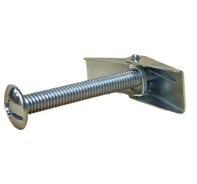 25-pack Wing Toggle Anchor Bolt 3/8 x 3" Round Mushroom Head Drywall