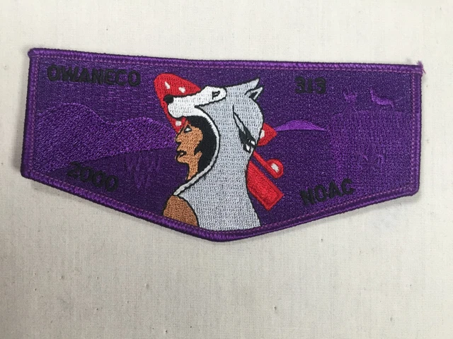 Owaneco OA Lodge 313 2000 NOAC Flap BSA Patch