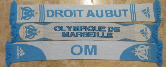 Lot De 4 écharpes Supporter Olympique De Marseille - Vintage, Rétro - Fan OM