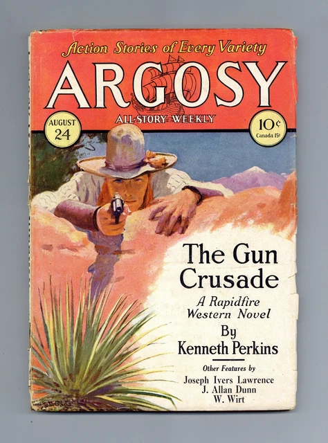 Argosy Part 3: Argosy All-Story Weekly Aug 24 1929 GD