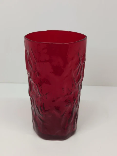 Seneca Driftwood Casual 16 oz Iced Tea Glass in Accent Red Morgantown