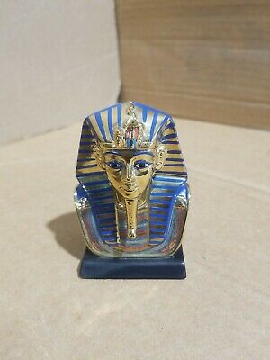 Franklin Mint King Tut 1989 vtg porcelain Gold Funerary Mask Egyptian #6