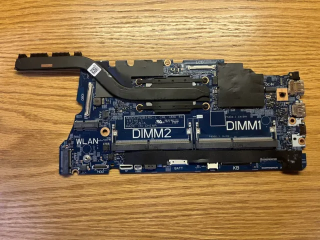 Genuine Dell Latitude 3410 14" Laptop Motherboard Core i5-10210U PD7RH  **READ**