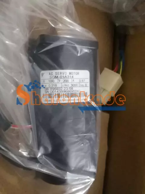 1Pc New Yaskawa Ac Servo Motor Sgm-01A312 Sgm01A312