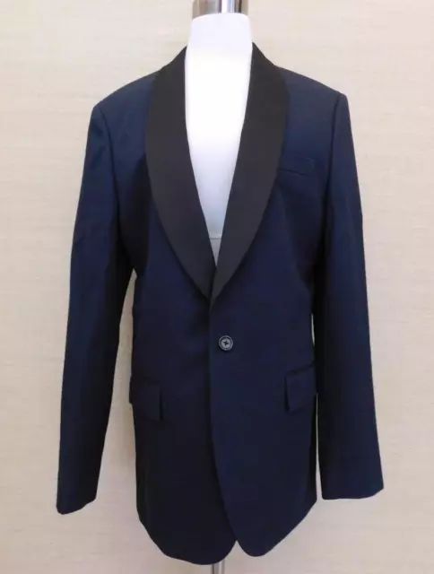 JCrew Ludlow dinner jacket Italian cotton $525 F4255 blazer Navy 40L Blue