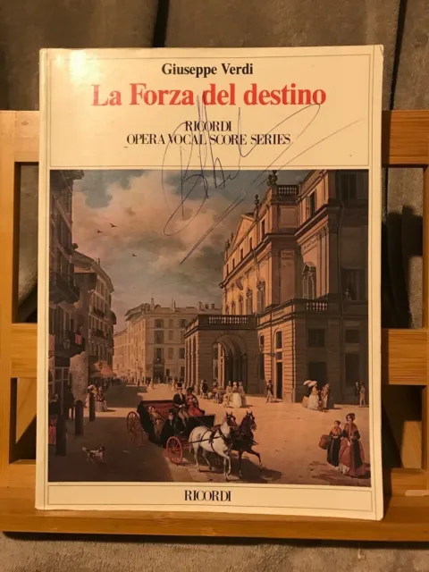 Verdi La Force du destin Forza del destino partition chant piano éd. Ricordi