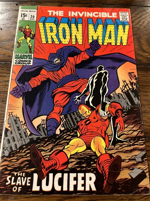 Invincible Iron Man #20 - Who Serves LUCIFER? (Marvel, 1968) HIGH GRADE