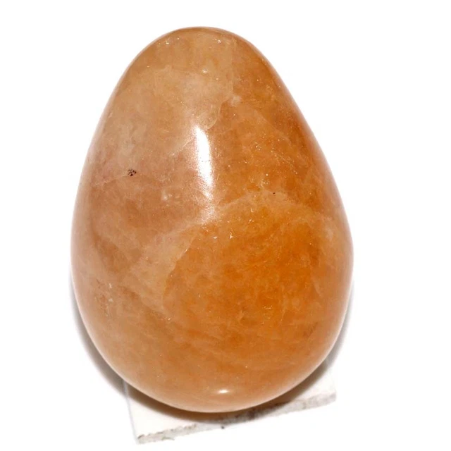 Orange Aventurine Energy Healing Egg Crystals 55x40mm Craft GW