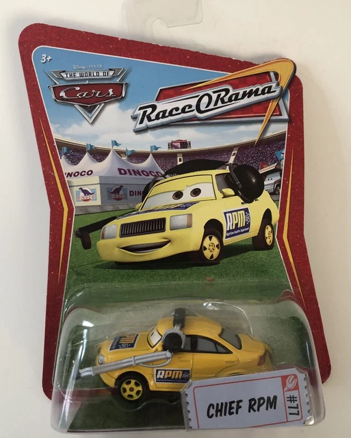 Disney Pixar Cars Race O Rama Chief RPM Diecast Brand NEW