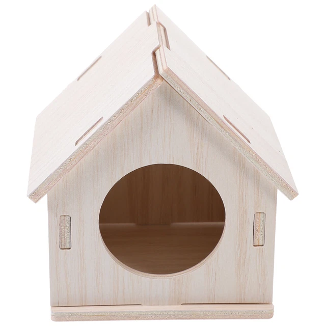 Hölzern Kleines Hamsterhaus Schlafkäfig Für Meerschweinchen