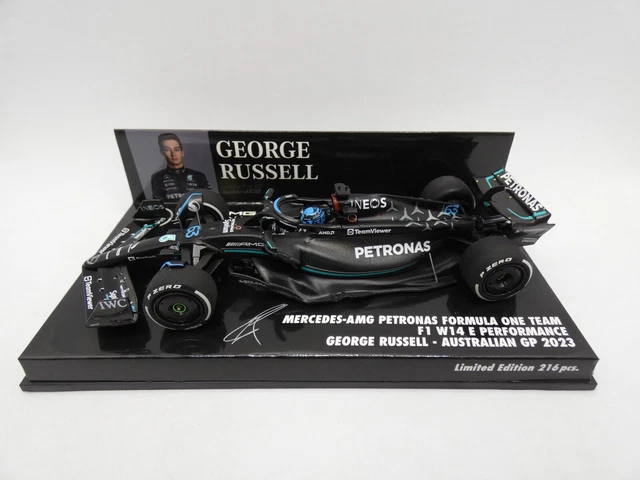 Spark 1/43 Mercedes AMG W14 E George Russell GP Arabie Saoudite 2023 N°63 F1