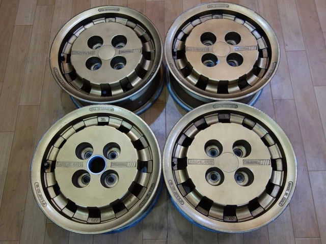Cromodora Michelotti Magnesium Forged Wheels 13inch 5.5j +18 4H-100 From Japan Cromodora Michelotti Magnesium Forged Wheels 13inch 5.5j +18 4H-100 From Japan
