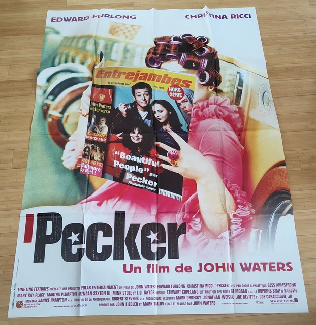 Affiche Cinema 120x160 Pecker John Waters Edward Furlong Christina Ricci