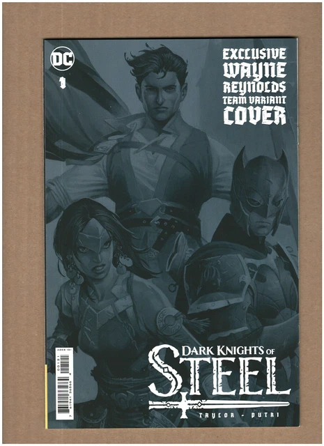 Dark Knights of Steel #1 DC Comics 2021 Team Cardstock Variant Batman NM- 9.2 2