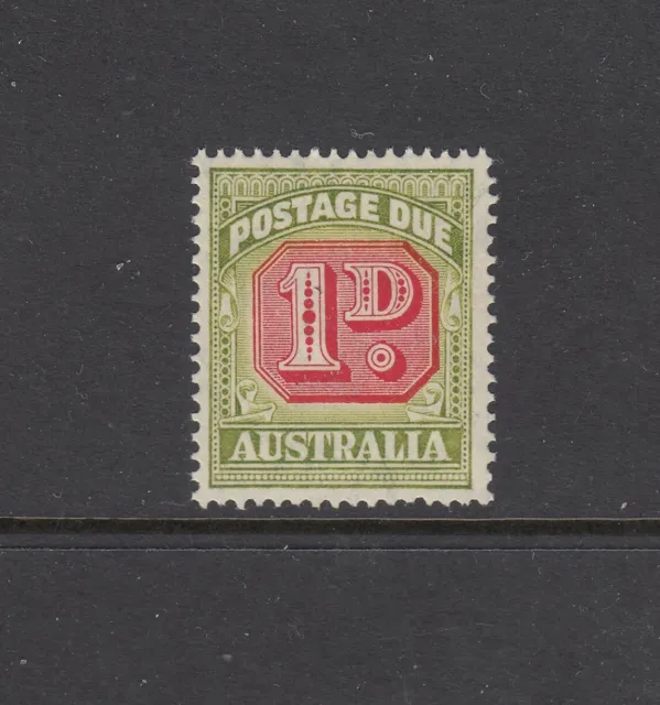 POSTAGE DUES, 1938 C of A WMK: 1d Carmine & Green SG D113, BW D123C ($18) MUH.