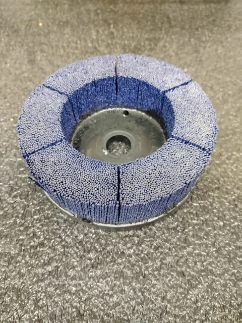 Osborn 6" Diameter 80 Grit Ceramic Disc Brush - P/N: 47508 - Brand New - 2500RPM