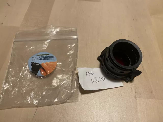 Pentagonlight F2-R Red Filter F2B-R Flashlights Fits 1.25” Bezels