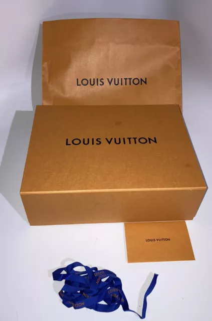 Authentic LOUIS VUITTON LV Gift Box Magnetic Empty Large Box 11x 10x 5  inches