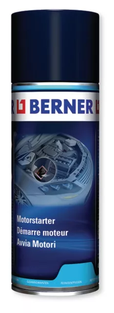 Motorstartspray Starterspray Motorstart 400ml Berner Benzin Diesel 148434