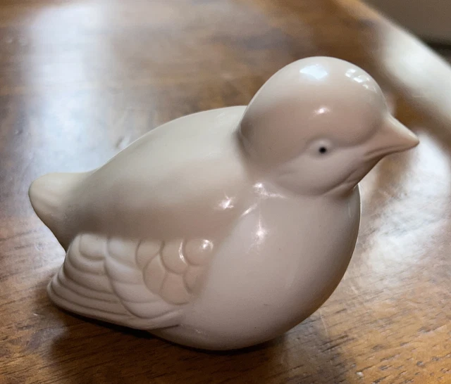 Vintage Homco Porcelain Sparrow Bird Figurine Multi Color 1980's Japan