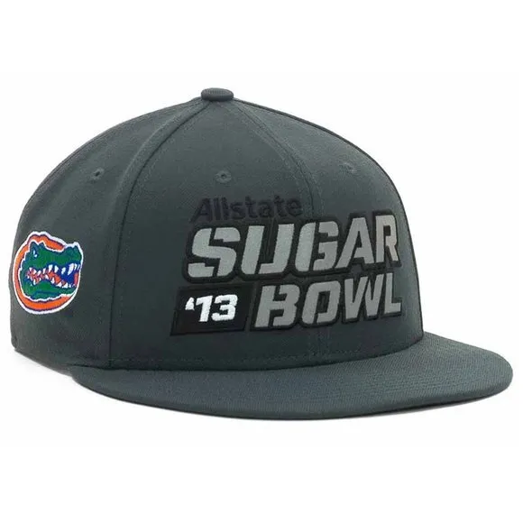 Nike True Florida Gators 2013 Sugar Bowl BCS Reflective Snapback Cap Hat