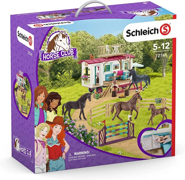 # Schleich 72141 Geheimes Turnier-Training Am Caravan Cavallo Squadra