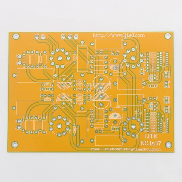 HIFI 12AX7 /ECC83 Tube Stereo Phono Stage Board PCB MM & MC Phono Amp