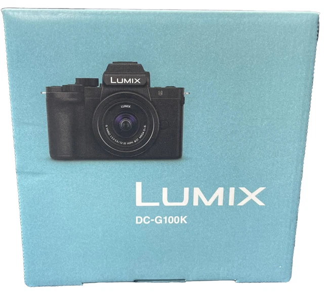 PANASONIC LUMIX G100 Mirrorless Camera with 4K Video 1232mm Lens (DC