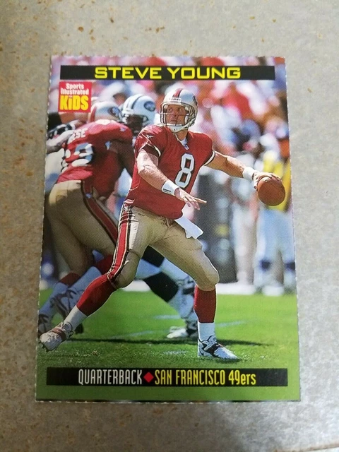 Steve Young SF 49ers QB #752 NFL Sports Illustrated for Kids SI For Kids