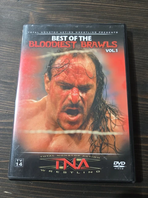 TNA WRESTLING BEST Of Bloodiest Brawls& NWA Title Match HTF DVD