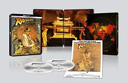 Indiana Jones E I Predatori Dell'Arca Perduta (Steelbook 4K UHD (4K UHD Blu-ray)