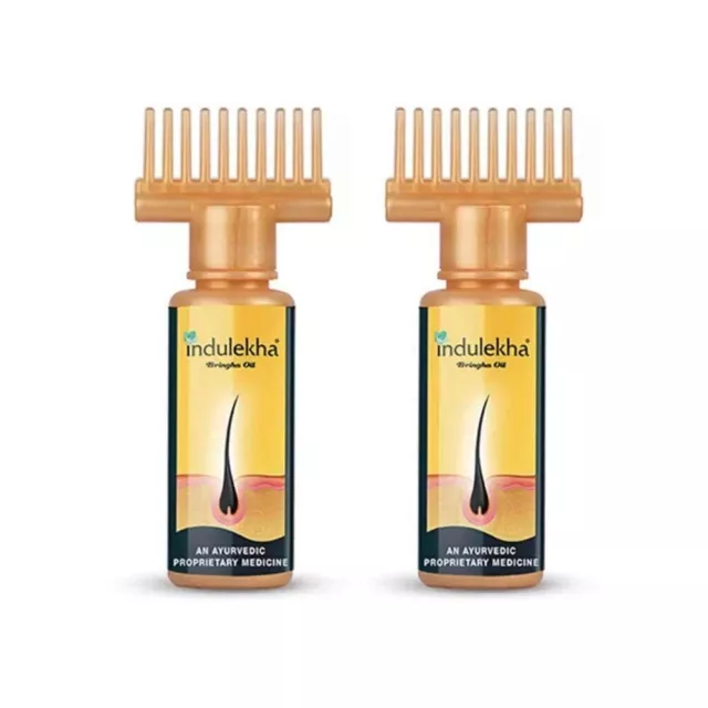 Indulekha Bringha Huile capillaire ayurvédique Selfie Bouteille – 100 ml...