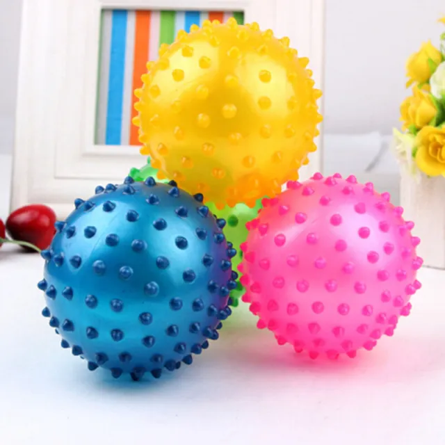 Kids Inflatable Ball Rubber Toy Baby Outdoor Thorn Balloon Developmental Ba~gw