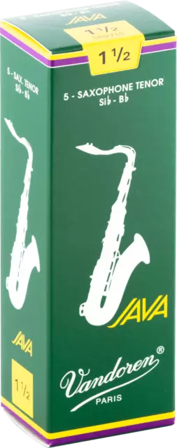 boite 5 anches saxophone Tenor VANDOREN sIb JAVA SR 2715 - force 1.5