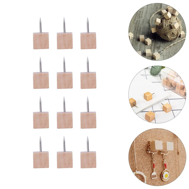 Wuuycoky - Lot De 300 Épingles En Plastique Motif Tête De Carte - Longueur 23 Mm, Diamètre 10 Mm