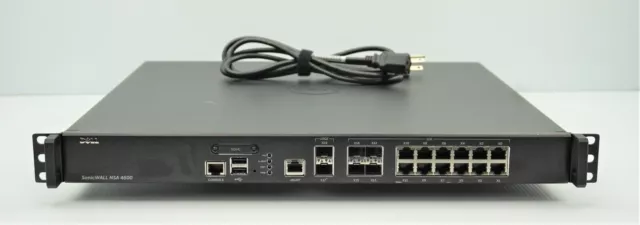 DELL SonicWALL NSA 4600 Network Security Appliance Firewall 1RK26-023 LOOKS NEW
