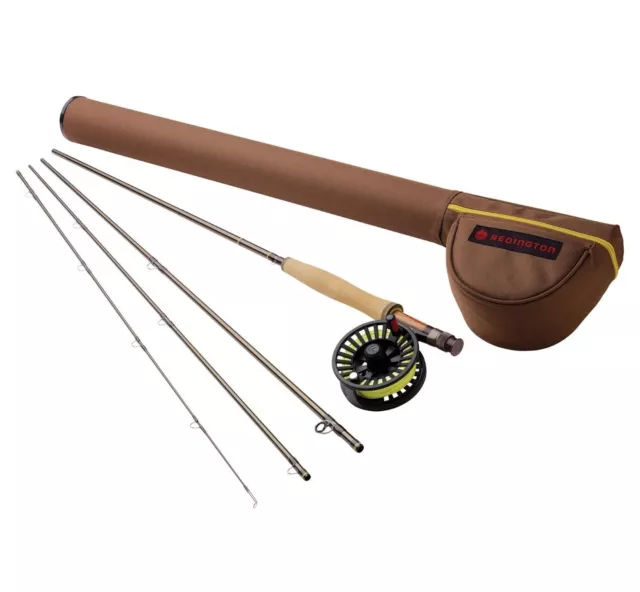 Redington Path II Fly Outfit - Rod Combo - Rod, Reel, Rio Line & Case