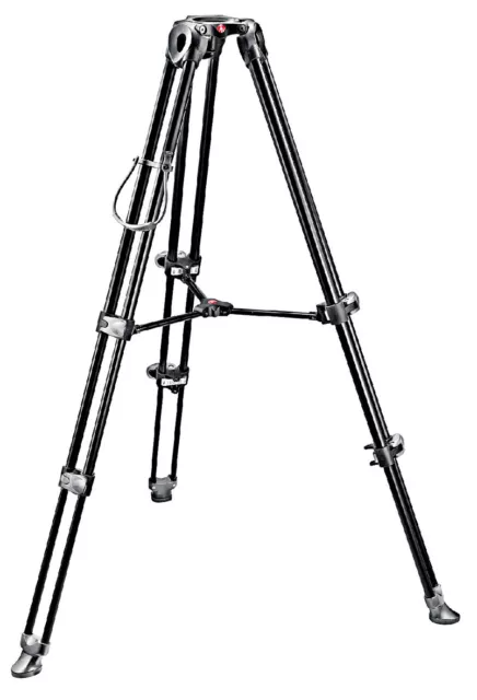 Manfrotto Tripod MVT502AM - Trípode telescópico con doble tubo