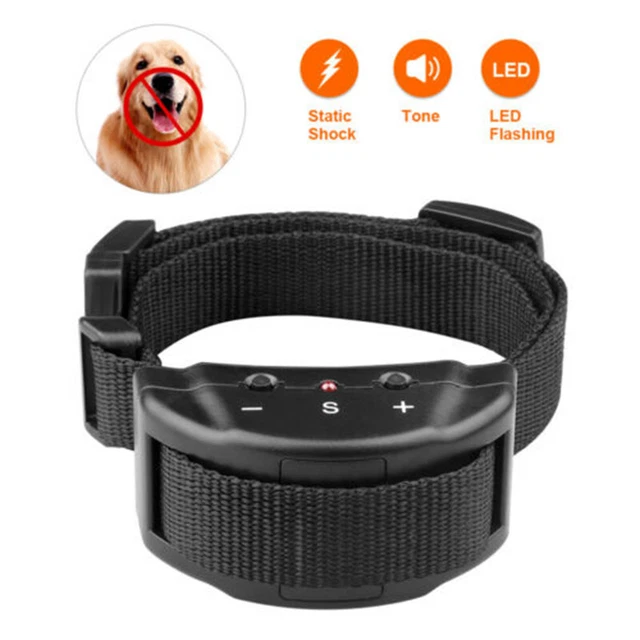 Stop Barking Vibration Shock Collar Pet Dog Electric Training Collar Waterproof