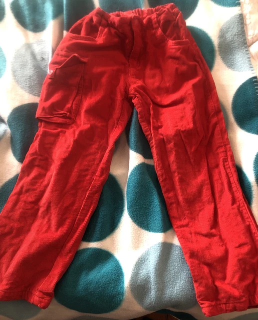 Jeans Tuc Tuc Exc Cond Designer corde rosse età 5 110 cm